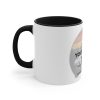 New Design My Time Is Worth Your Life Black Accent Mug! - Image 2