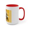 New Design Vertical Stripe Red Accent Mug - Image 7