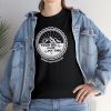 Your Life Is Worth My Time Badge Design T-Shirt - Image 46