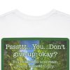 Don't Give Up Unisex Heavy Cotton Tee - Image 37