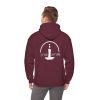 Let Your Light Shine Unisex Heavy Blend™ Hooded Sweatshirt/Back - Image 4