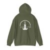 Let Your Light Shine Unisex Heavy Blend™ Hooded Sweatshirt/Back - Image 5