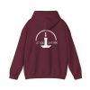 Let Your Light Shine Unisex Heavy Blend™ Hooded Sweatshirt/Back - Image 3